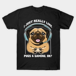 Pug Gamer's Delight Squad T-Shirt